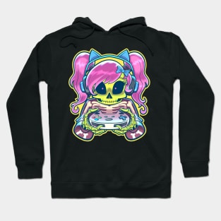 Skeleton Gamer Girl Hoodie